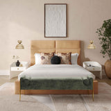 Eliana Performance Velvet Bed