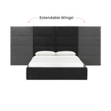 Eliana Performance Velvet Bed