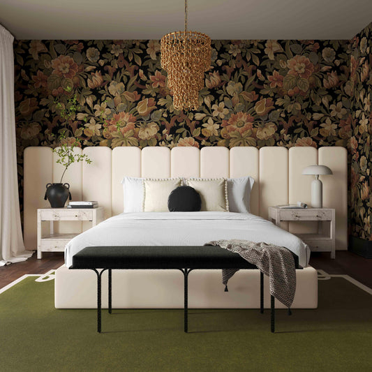 Palani Performance Velvet Headboard Wings