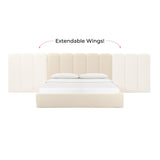 Palani Performance Velvet Bed