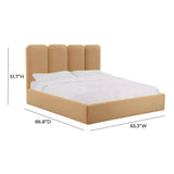 Palani Performance Velvet Bed