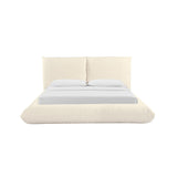 Romp Cream Upcycled Performance Linen Bed