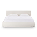 Isla Cream Upcycled Performance Linen Bed