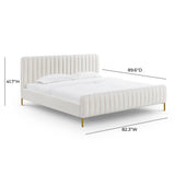 Angela Upcycled Performance Linen Bed