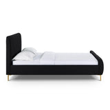 Angela Upcycled Performance Linen Bed