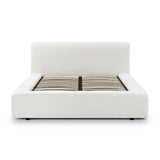 Meena Cream Upcycled Performance Linen Storage Bed