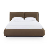 Mel Performance Faux Mohair Velvet Bed