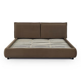 Mel Performance Faux Mohair Velvet Bed