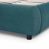 Mel Performance Faux Mohair Velvet Bed
