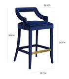 Tiffany Velvet Stool