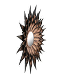 Sunflower 36" Antique Wall Mirror