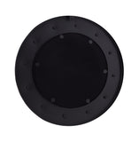 Rockstar 27.5" Black Round Wall Mirror