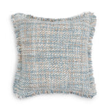 Frazzle 22.5" Textured Square Throw Pillow Cover