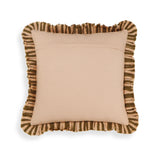 Alessia 20" Striped Ruffle Square Throw Pillow Cover