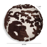 Coast 20" Tufted Round Throw Pillow