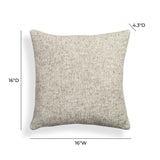 Poh 16" Boucle Square Throw Pillow