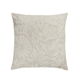 Tabitha 20" Square Embroidered Throw Pillow