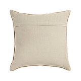 Terra 20"  Square Wool and Jute Kilim Throw Pillow