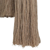 Pasha Natural Cotton Jute Tassel Wall Decor