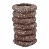 Gabby Speckled Cairn Vase