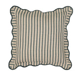 Striped 20" Linen Throw Pillow