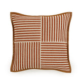 Kora 20" Cotton Jute Contract-Grade Throw Pillow
