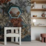 Lally 31.5"X24" Velvet Prism Wall Mirror