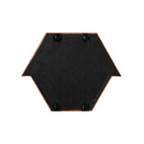 Lally 31.5"X24" Velvet Prism Wall Mirror