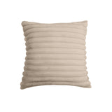 Furry 21" Vegan Fur Square Throw Pillow Cover