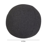 Boba Boucle Ball Throw Pillow (9"-14")