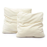 Tipsy Upcycled Chenille Square Floppy Throw Pillow (20"-24")