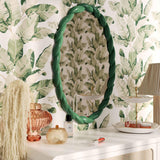 Agnes 23.6"X35.4" Oval Wall Mirror