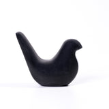 Black Marble Bird Statue