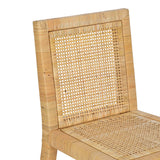 Amara Cream Contract-Grade Linen Dining Chair