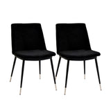 Evora Performance Velvet Dining Chair - Set of 2