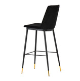 Evora Velvet Counter Stool - Set of 2