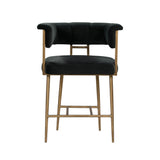 Astrid Performance Velvet Stool