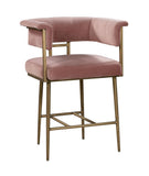 Astrid Performance Velvet Stool