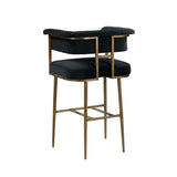 Astrid Performance Velvet Stool
