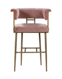 Astrid Performance Velvet Stool