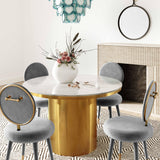 Kylie Performance Velvet Dining Chair