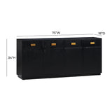 Aria 75" Oak Buffet