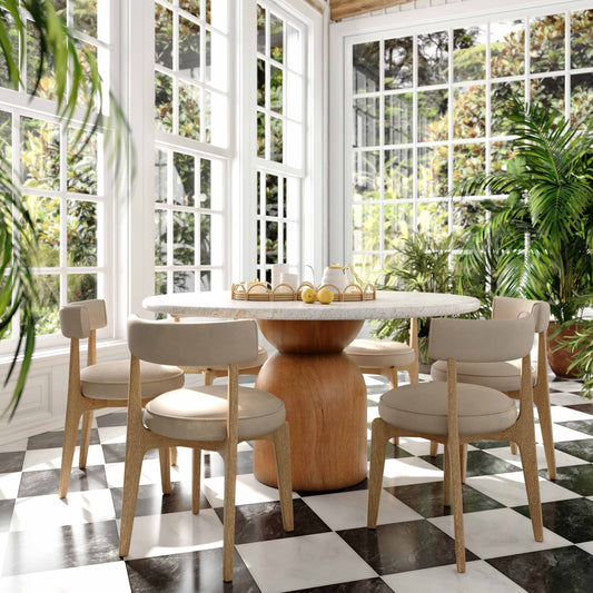 Nikita Performance Vegan Leather Dining Chair