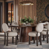 Sulley Cream Performance Chenille Dining Chair