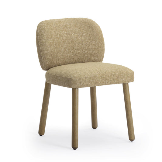 Foxy Textured Performance Fabric Dining Chair