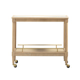 Slosh 37" Natural Ash Bar Cart