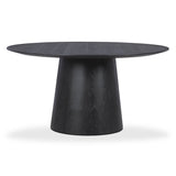 Sahara Round Oak Dining Table (41"-60")