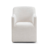 Helena Tall Textured Weave Performance Fabric Dining Chair