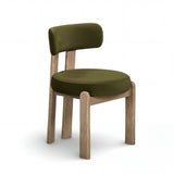 Odessa Green Performance Velvet Dining Chair