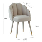 Gardenia Performance Velvet Dining Chair